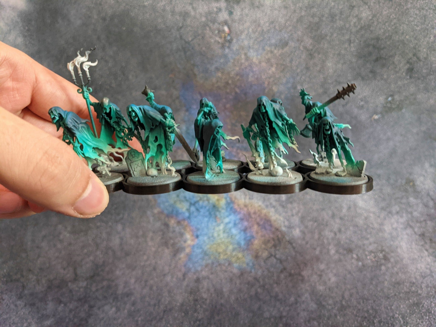 40mm Movement Trays | Carbon Fiber Reinforced | 3-10 Slot | Warhammer 40k and Age of Sigmar