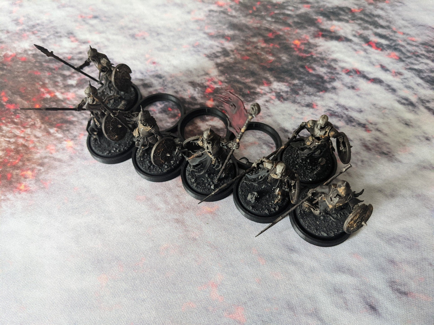 40mm Movement Trays | Carbon Fiber Reinforced | 3-10 Slot | Warhammer 40k and Age of Sigmar