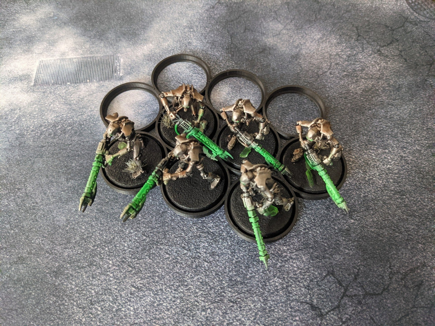 50/25mm Heavy Weapons Team Movement Tray | Carbon Fiber Reinforced | 8+1 Slot | Warhammer 40k
